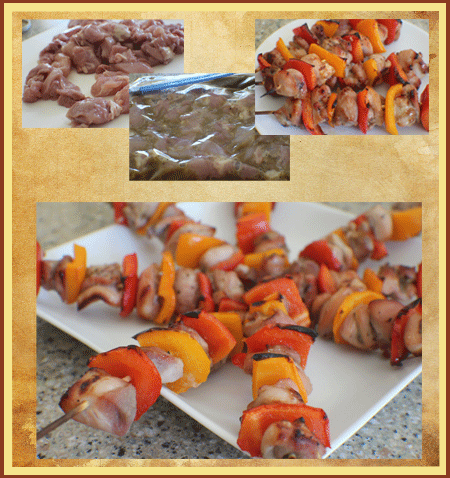 Tea Chicken Skewers (photo by Janet Sanchez, all rights reserved)