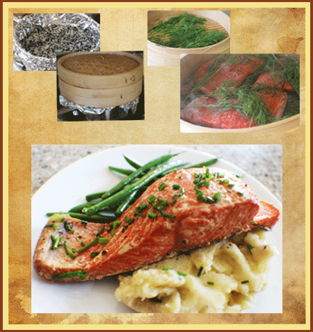 Tea Smoked Salmon (photo by Janet Sanchez, all rights reserved)